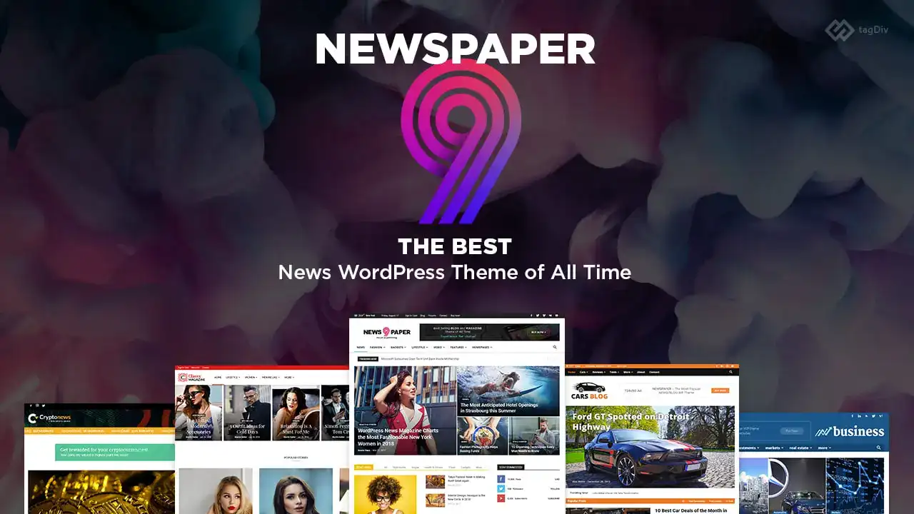 قالب newspaper برای وردپرس  